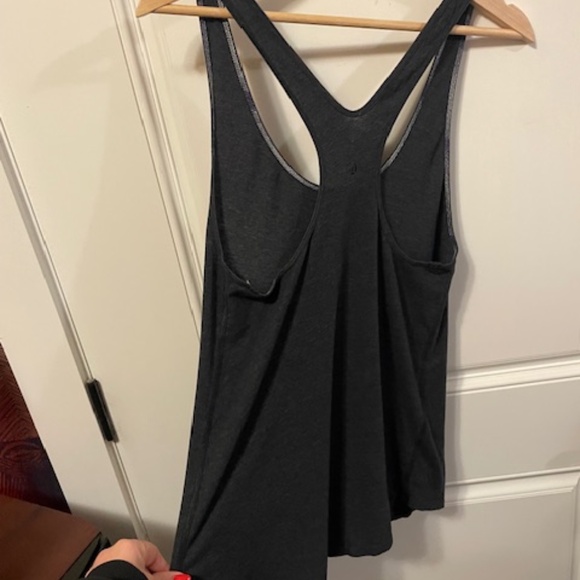 LULULEMON OM RACERBACK - HEATHERED BLACK - Picture 9 of 9